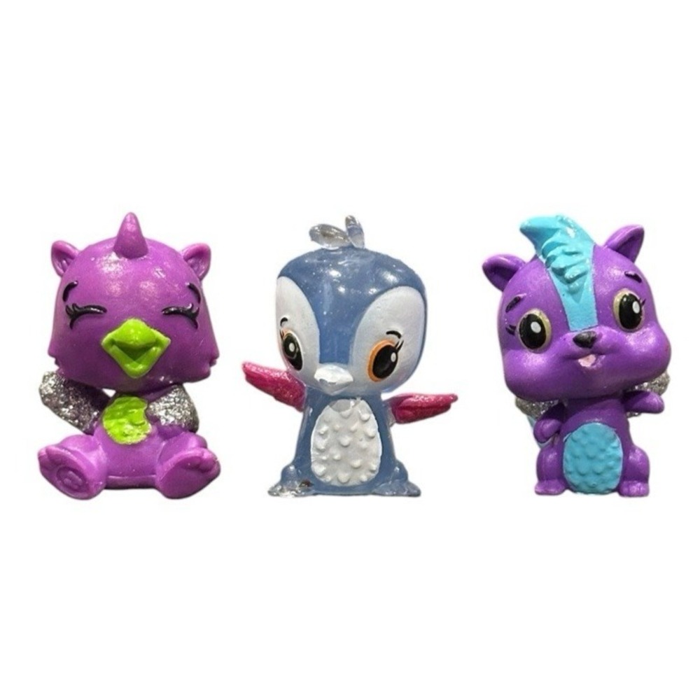 Hatchimals CollEGGtibles Lot of‎ 3 Season 1 Figures Giggling Draggle Penguala